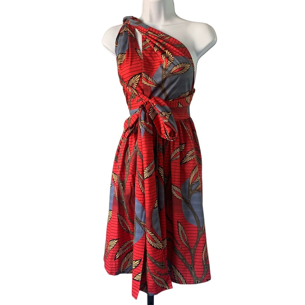African Print Infinity Dress - Picture 8 of 10